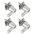 Set of 4 Saddlebag Lever Lock Bolts & Nuts Kit for Touring (2001–2020)