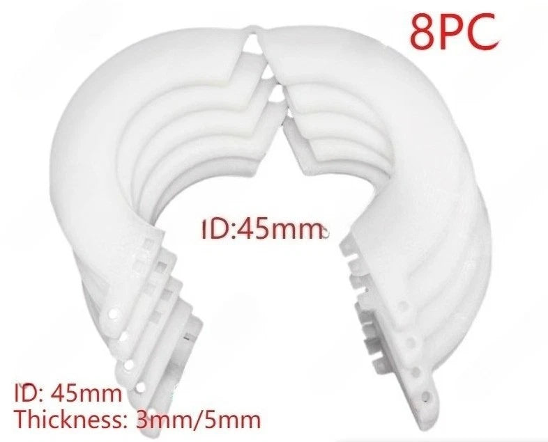 Bucket Pin Shim Kit 45mm for Excavator and Skid Steer (3/5mm Thickness)