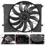 Radiator Cooling Fan Assembly 2205000193 for Mercedes-Benz S430 S500 (2000–2006)