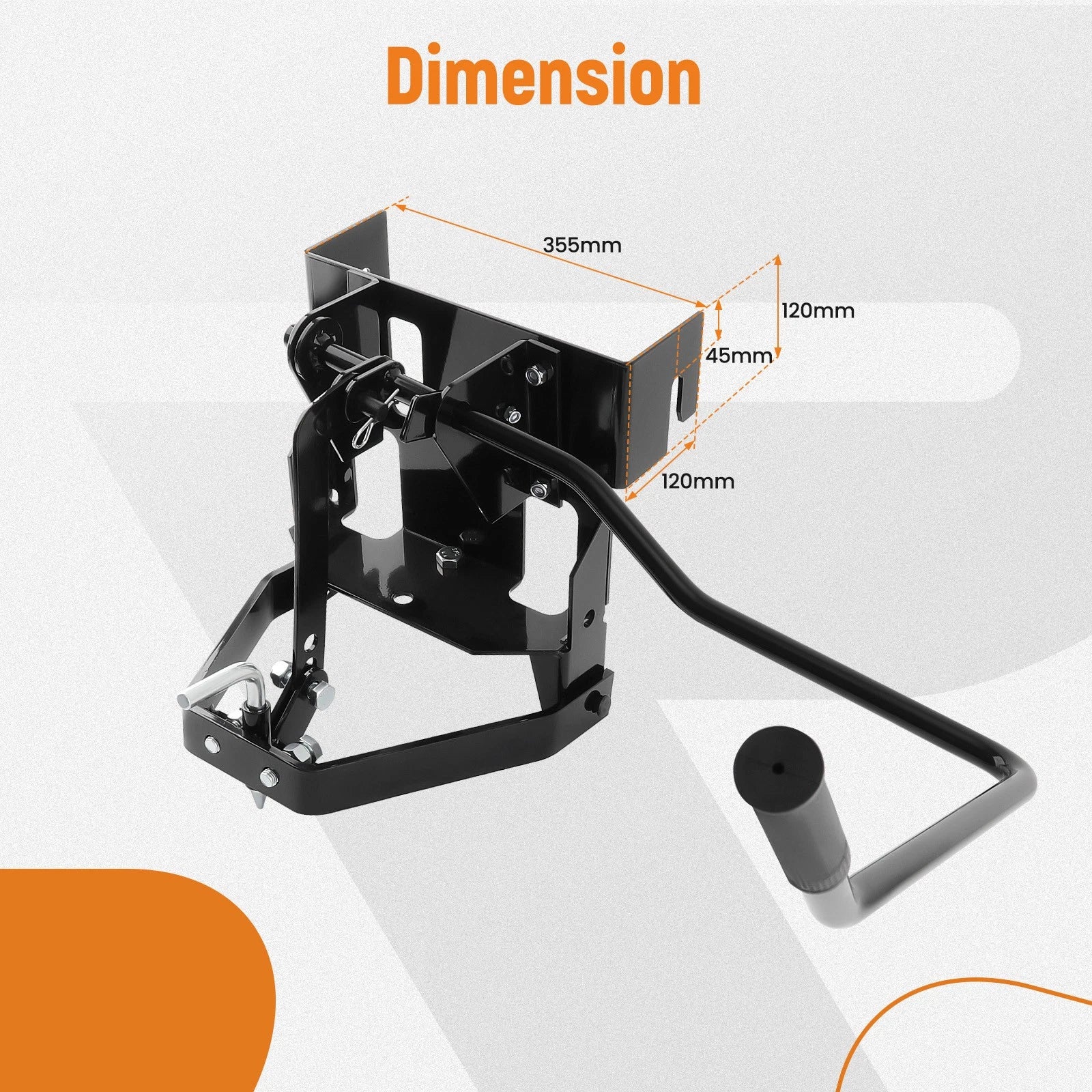 Rear Mounted Sleeve Hitch Attachment for Husqvarna Garden Tractors (574765001)