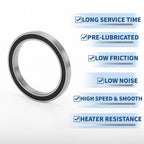 6810DDU Deep Groove Ball Bearing for Scooter Skateboard (50x65x7mm)