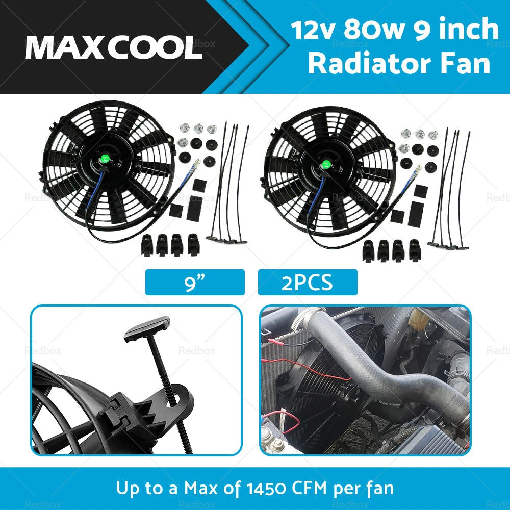 9" Electric Radiator Fan Cooling Kit for Holden Commodore