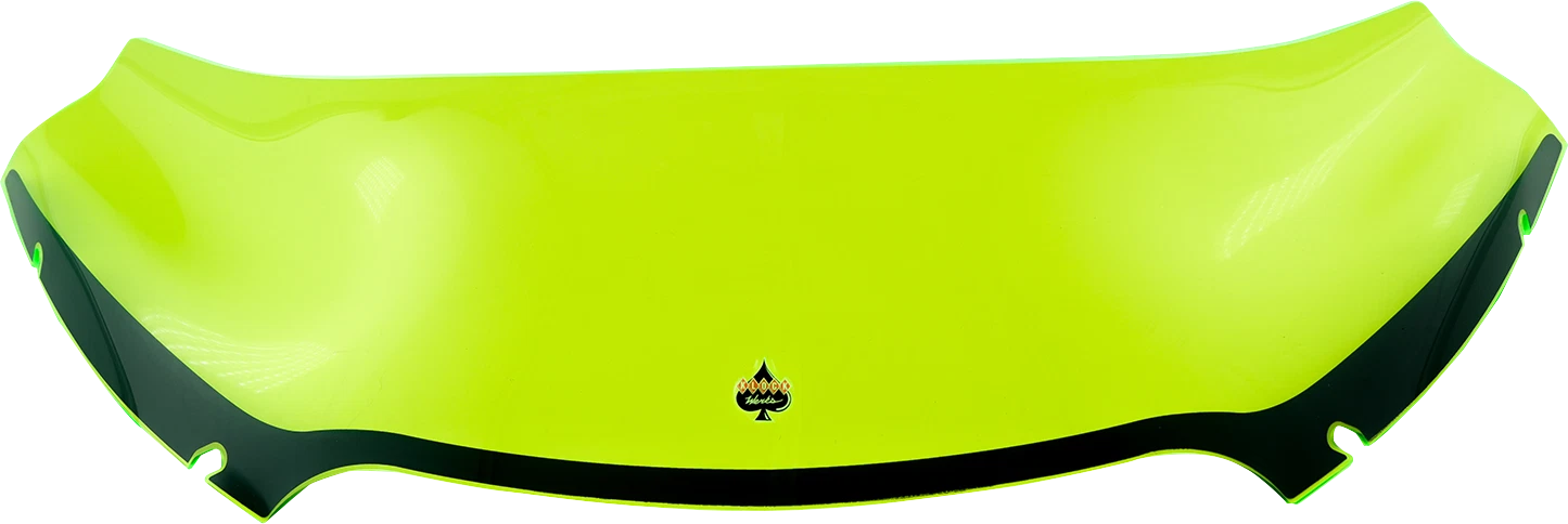 Klock Werks Kolor Flare Windshield 6" Green Ice for FLTR (2014–2023) KWW-01-0631
