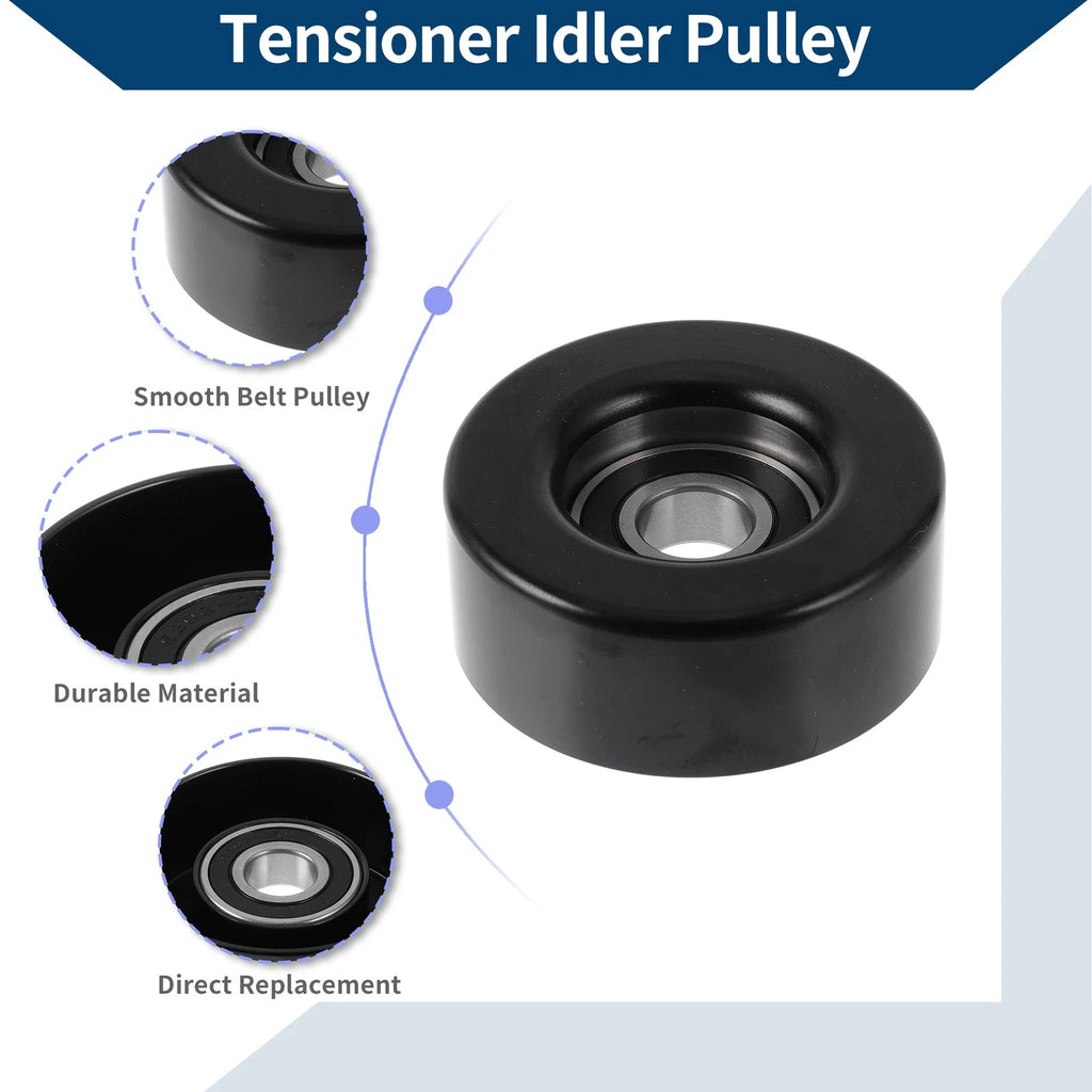 Drive Belt Idler Pulley for Ford Escort (1998–2003) No.F8KZ8678AA