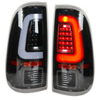 LED Tail Lights Brake Lamp Black for Ford F250 F350 Super Duty (2008–2016)