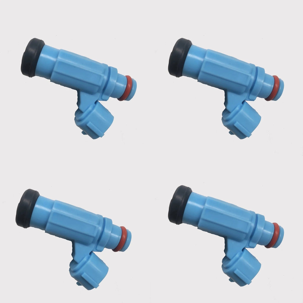 Set of 4 Fuel Injectors for Kawasaki STX 12F (2003–2007) STX 15F (2004–2016)