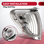 2X Clear Front Corner Signal Lights for Toyota Tacoma (2001-2004)