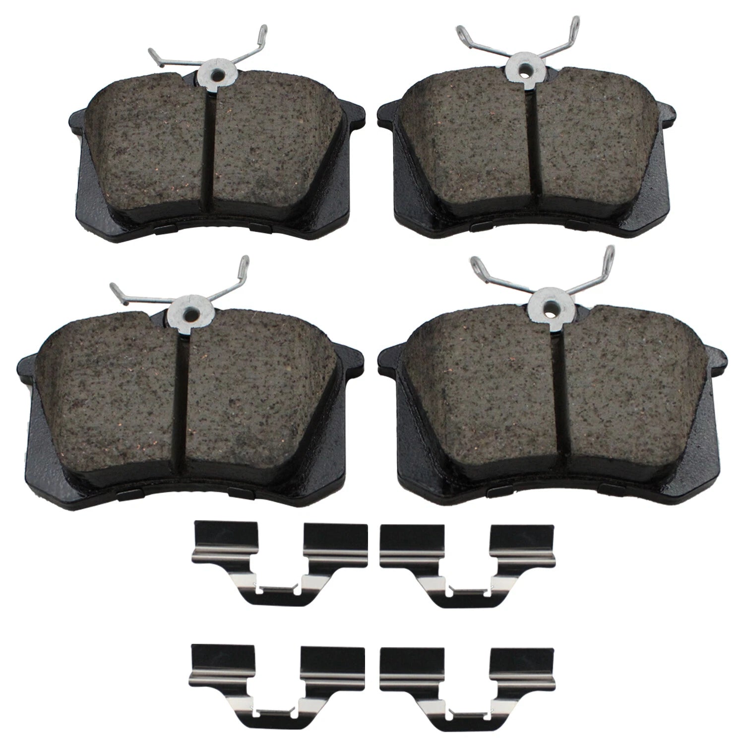 Akebono Euro Rear Ceramic Brake Pads for Audi A3 A6 TT Quattro, VW Jetta, Beetle, Golf (2000–2023)