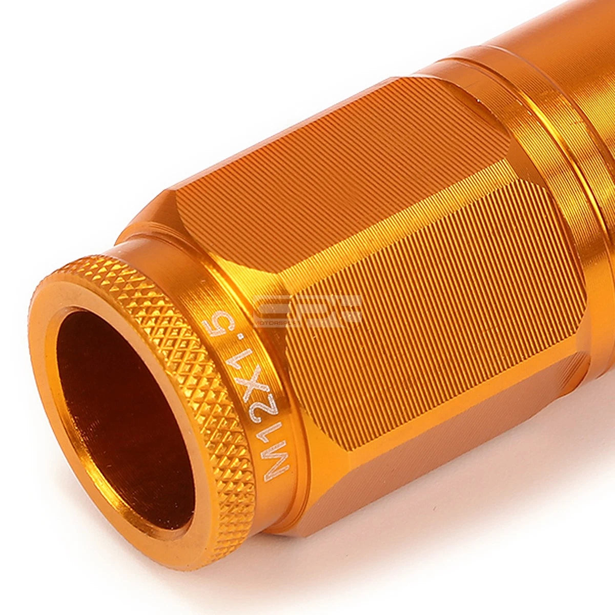 Set of 16 Open-End Aluminum Lug Nuts + Adapter M12x1.5 for