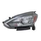 Replacement Driver Side Halogen Headlight Assembly w/o Daytime Running Lamp for