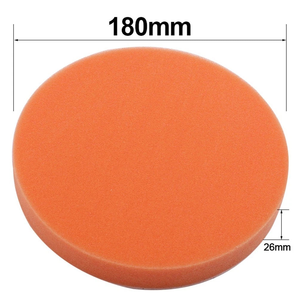 Polishing Pad for 3-7 Inch Accessories (1PCS Flat/Wavy Foam)