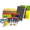 Tune Up Kit with 6 Coils & 6 U-Groove Spark Plugs for Audi BKH