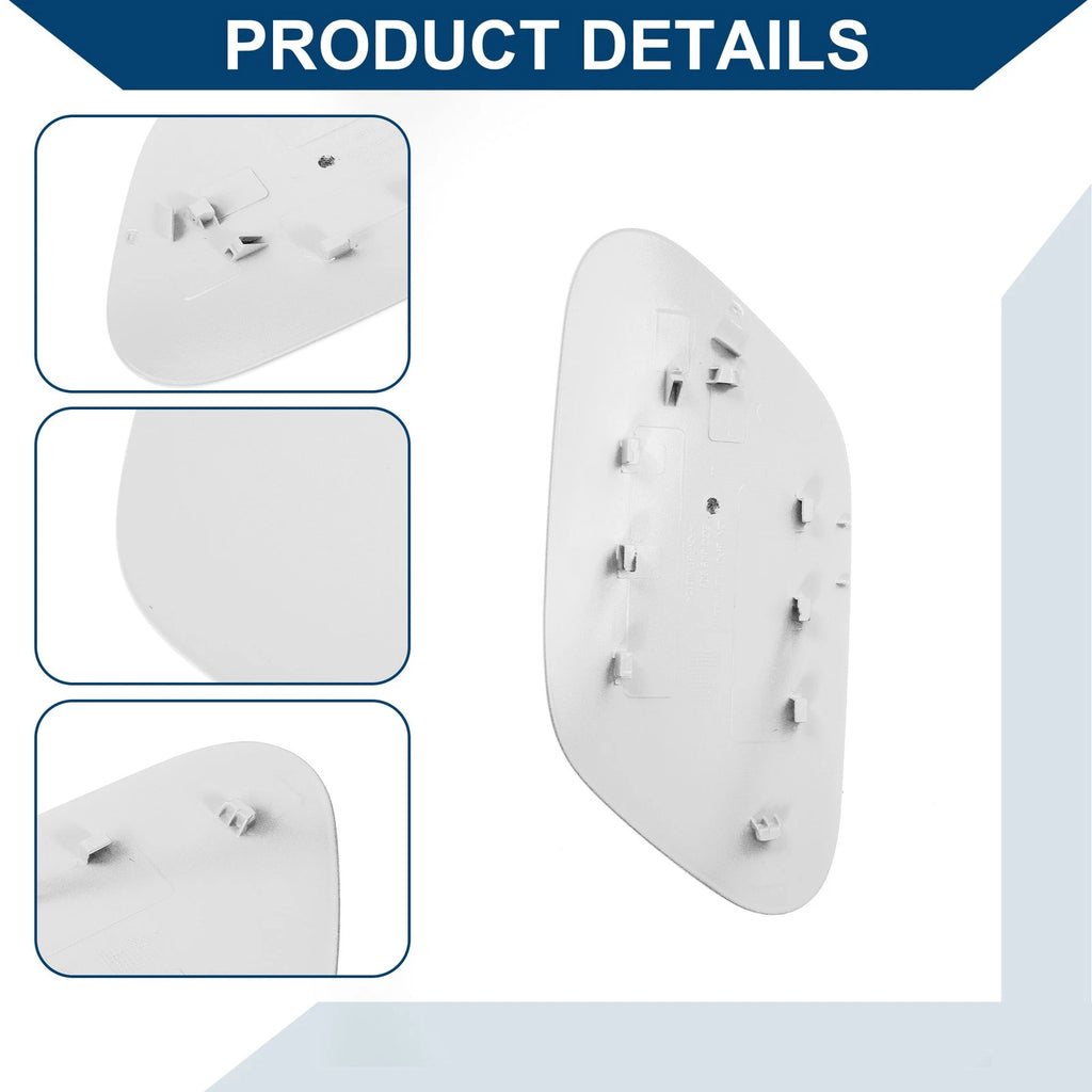 Fuel Tank Door Cap for Volkswagen Golf (2014–2018) White Filler Flap Cover