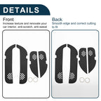 Set of 1 Car Door Leather Anti Kick Pad Sticker for Mercedes-Benz GLE (2017–2019)
