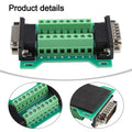 DB15MFA Terminal Block Adapter for Male Female Connector Board