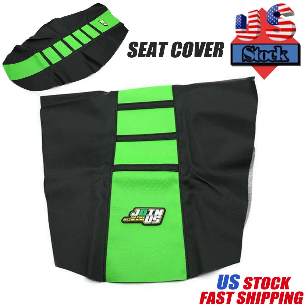 Gripper Soft Seat Cover for Kawasaki KX125 KX250 KXF250 KXF450 Yamaha YZF450 (2000–2023)