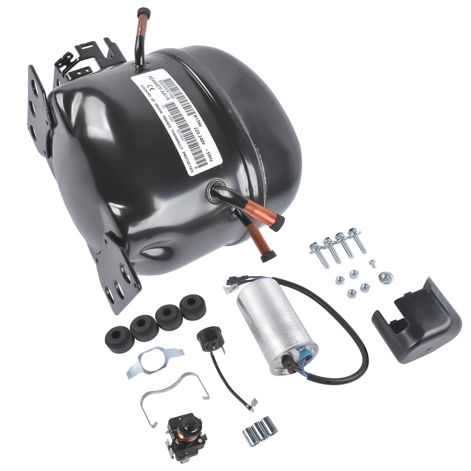 Replacement Refrigeration Compressor for Bottle Coolers (1/3 HP)