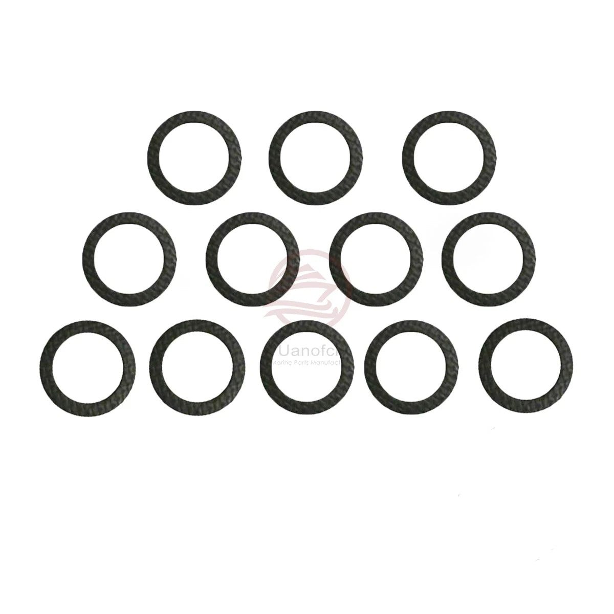 12 Pack Gear Case Drain Gasket for Johnson/Evinrude Outboard (Replaces 300434, 307552)