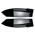 Rear Bumper Lip Wrap Angle Splitters for BMW X4 G02 M Sport (2018–2021) Gloss Black