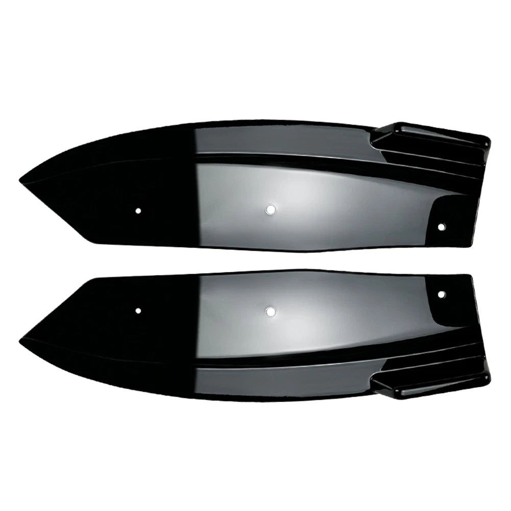 Rear Bumper Lip Wrap Angle Splitters for BMW X4 G02 M Sport (2018–2021) Gloss Black