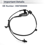 ABS Wheel Speed Sensor No. 95670D8000 for KIA KX3 (2015–2019)