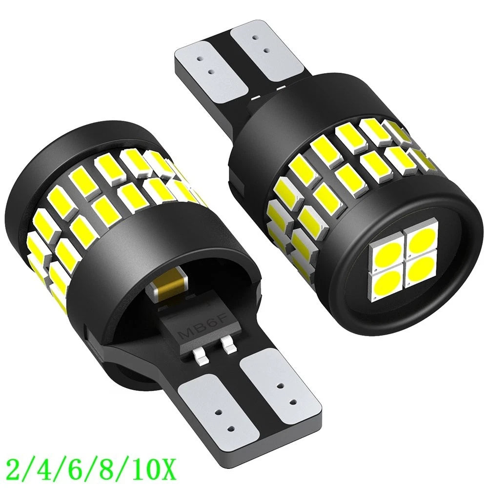 Set of 2 LED Reverse Back Up Bulbs for Make Model