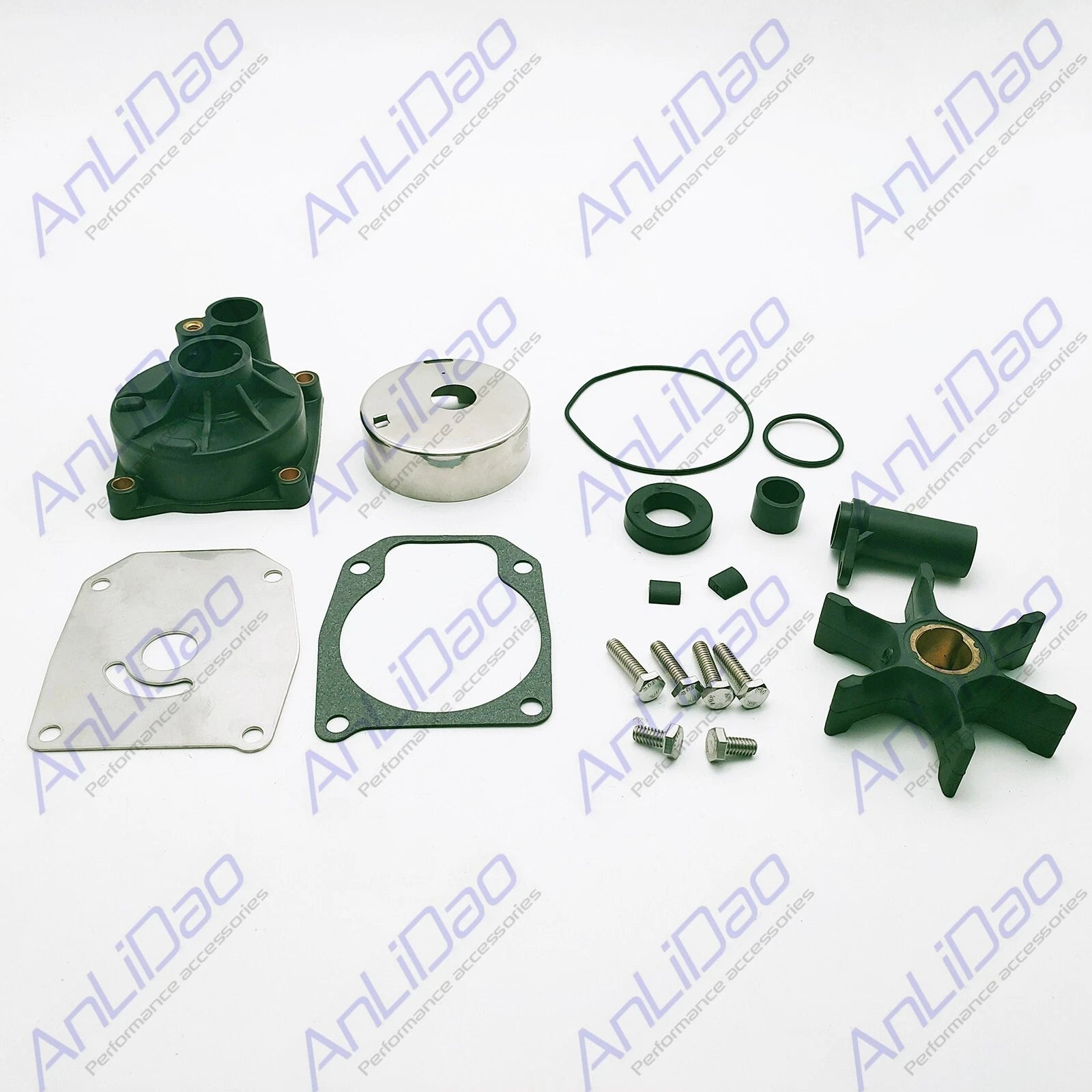 Water Pump Kit with Housing for Evinrude Johnson Outboard 70 75HP (432955, 438597)