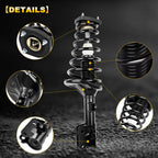 Set of 2 Rear Complete Strut Shocks for Kia Sportage, Hyundai Tucson