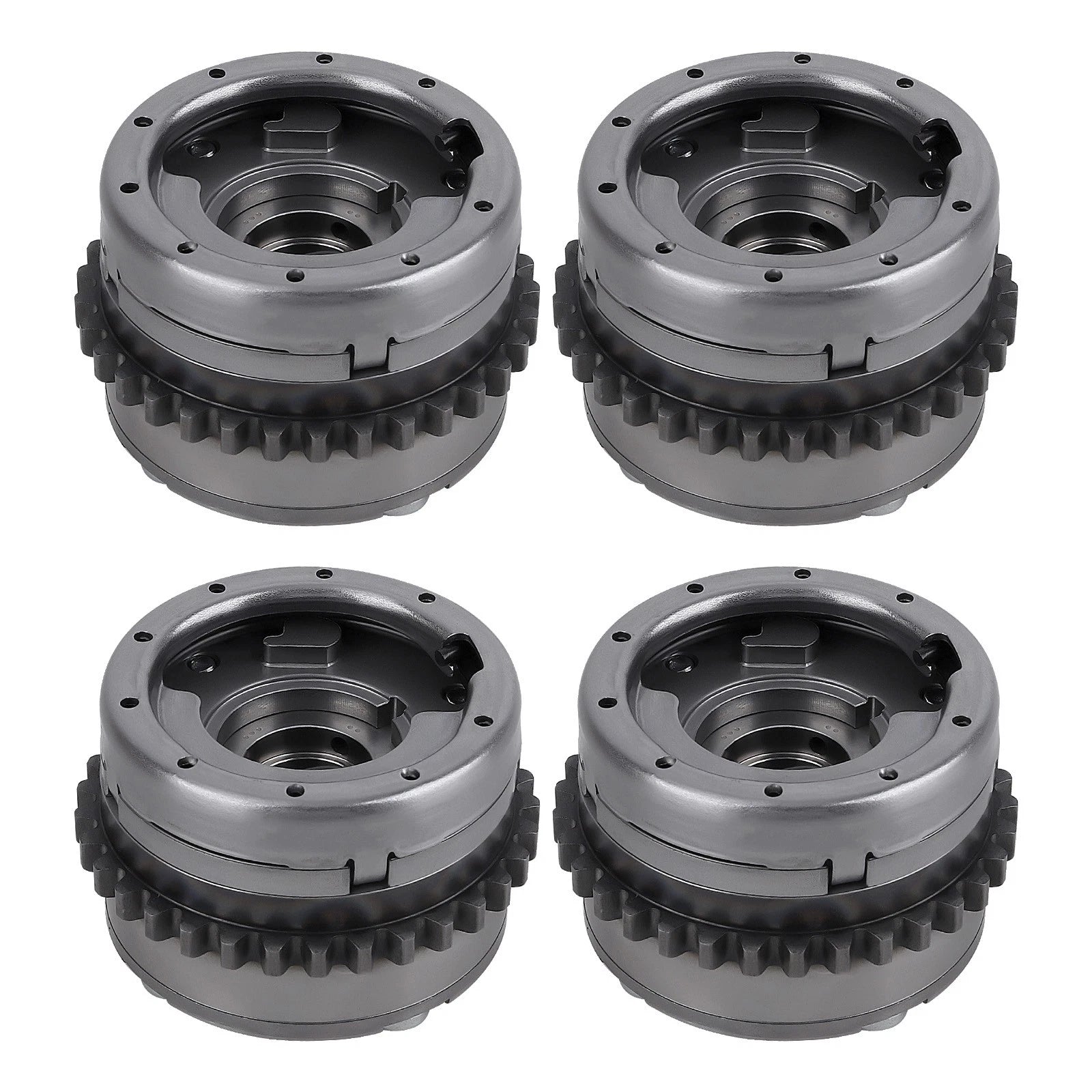 Set of 4 Camshaft Adjusters for Mercedes-Benz (A2760502047, A2760501747)
