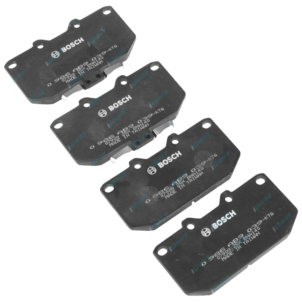 Bosch Front Disc Brake Pad Set for Nissan Silvia S15 2.0L 1999~2002 RWD Coupe