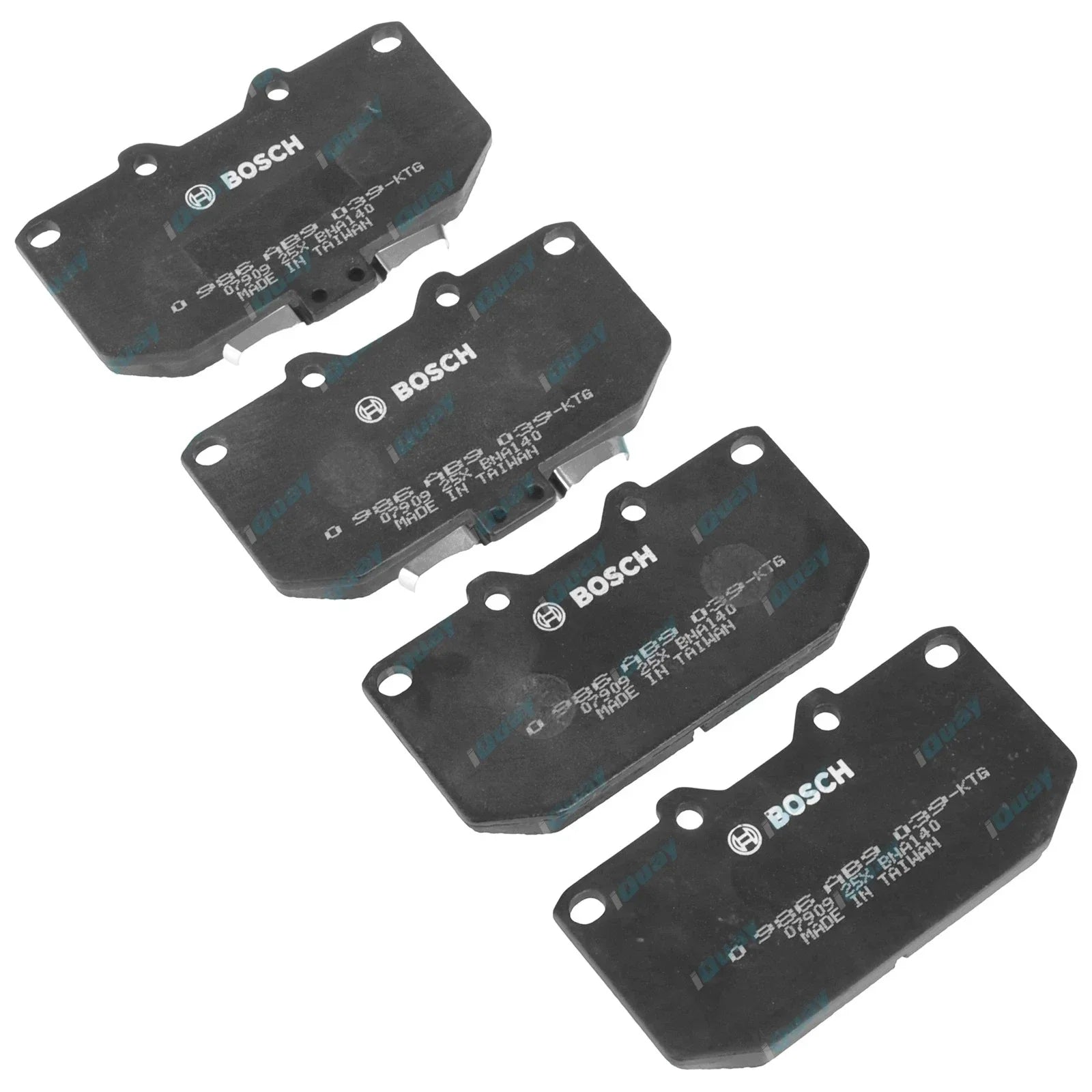 Bosch Front Disc Brake Pad Set for Nissan Silvia S15 2.0L 1999~2002 RWD Coupe