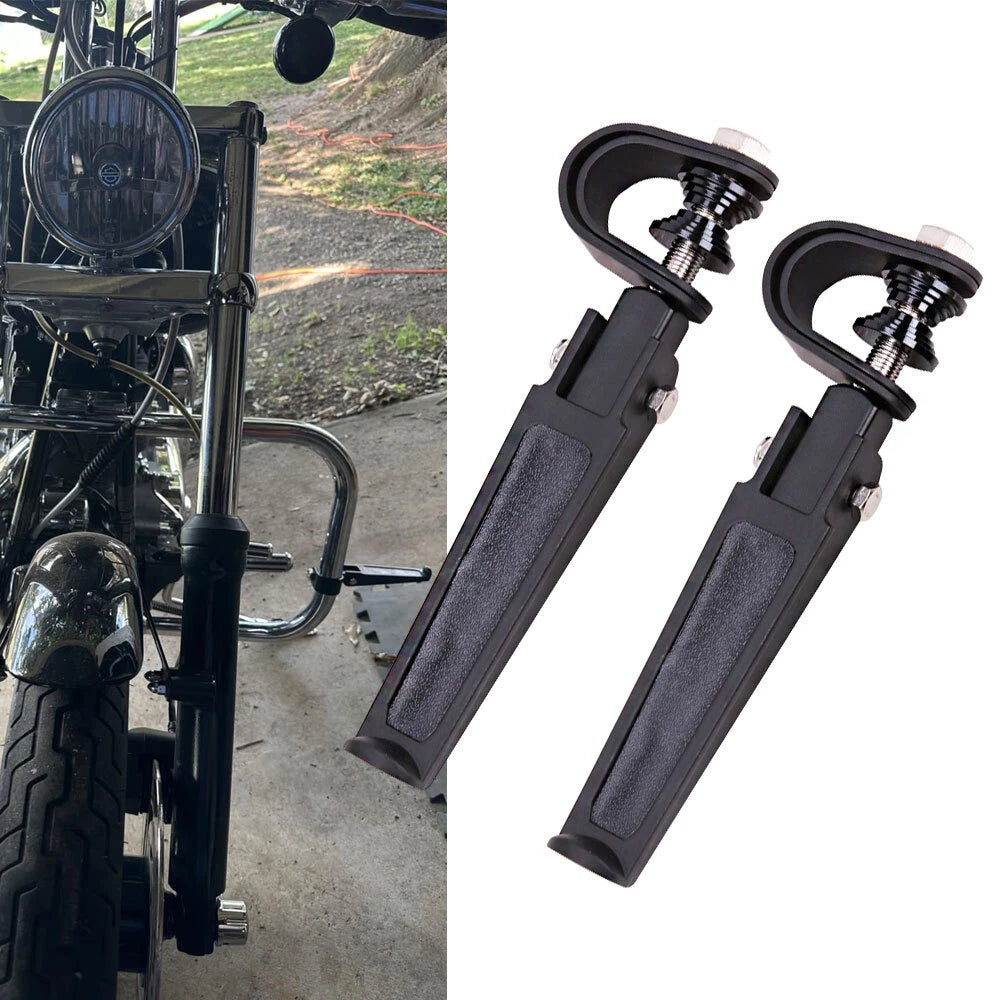 U-Clamp Foot Pegs for Harley (1" to 1-1/4")