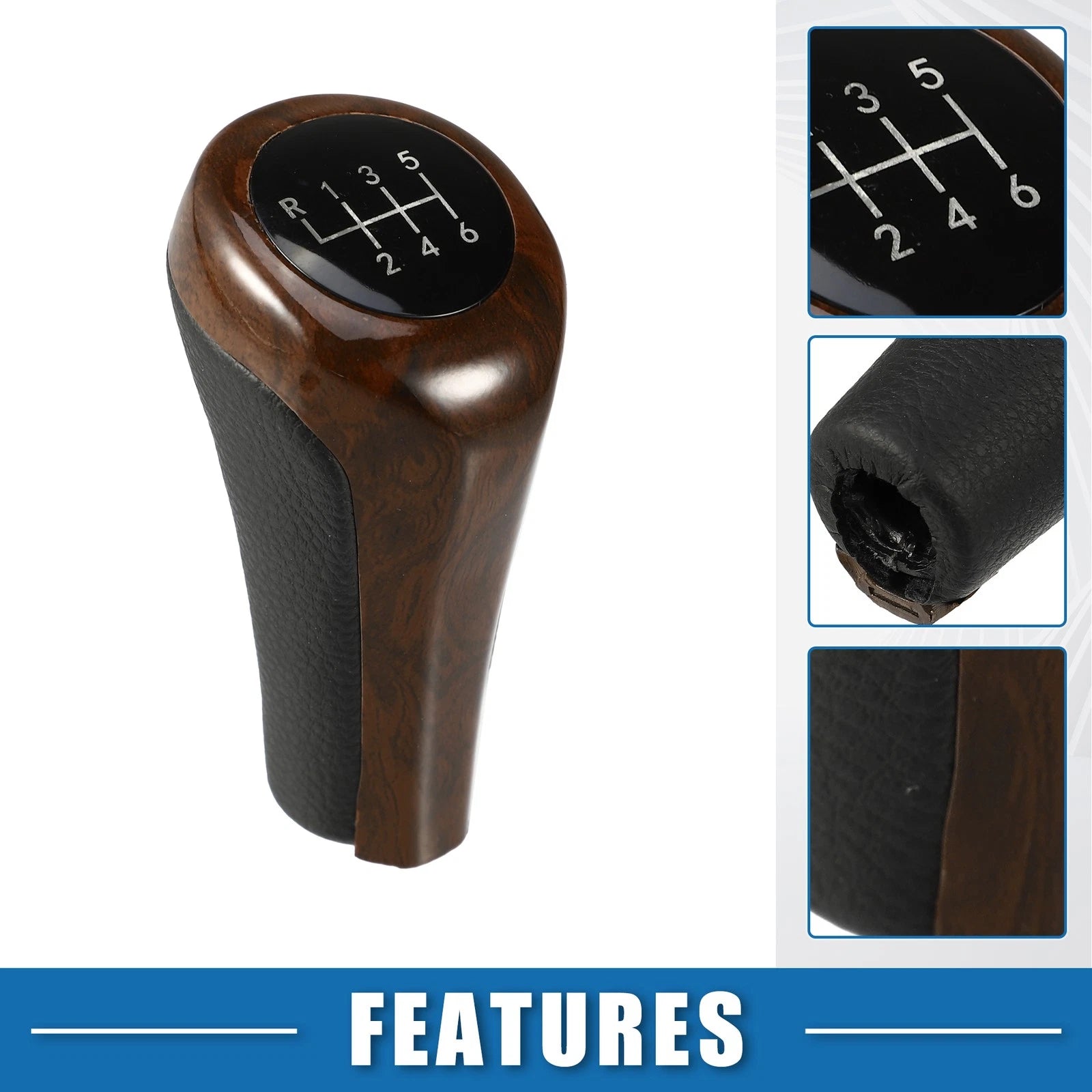 Automatic Transmission Gear Shift Knob 6 Speed for BMW (2010–2017)