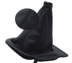 Manual Shift Boot for Nissan Silvia 240SX (1994–1998) Black Leather Synthetic