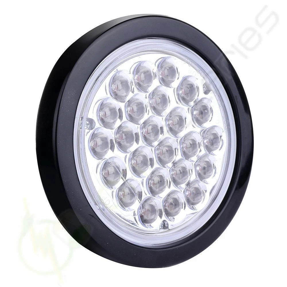 Set of 6 LED Side Marker Tail Lights for Trailer (24V)