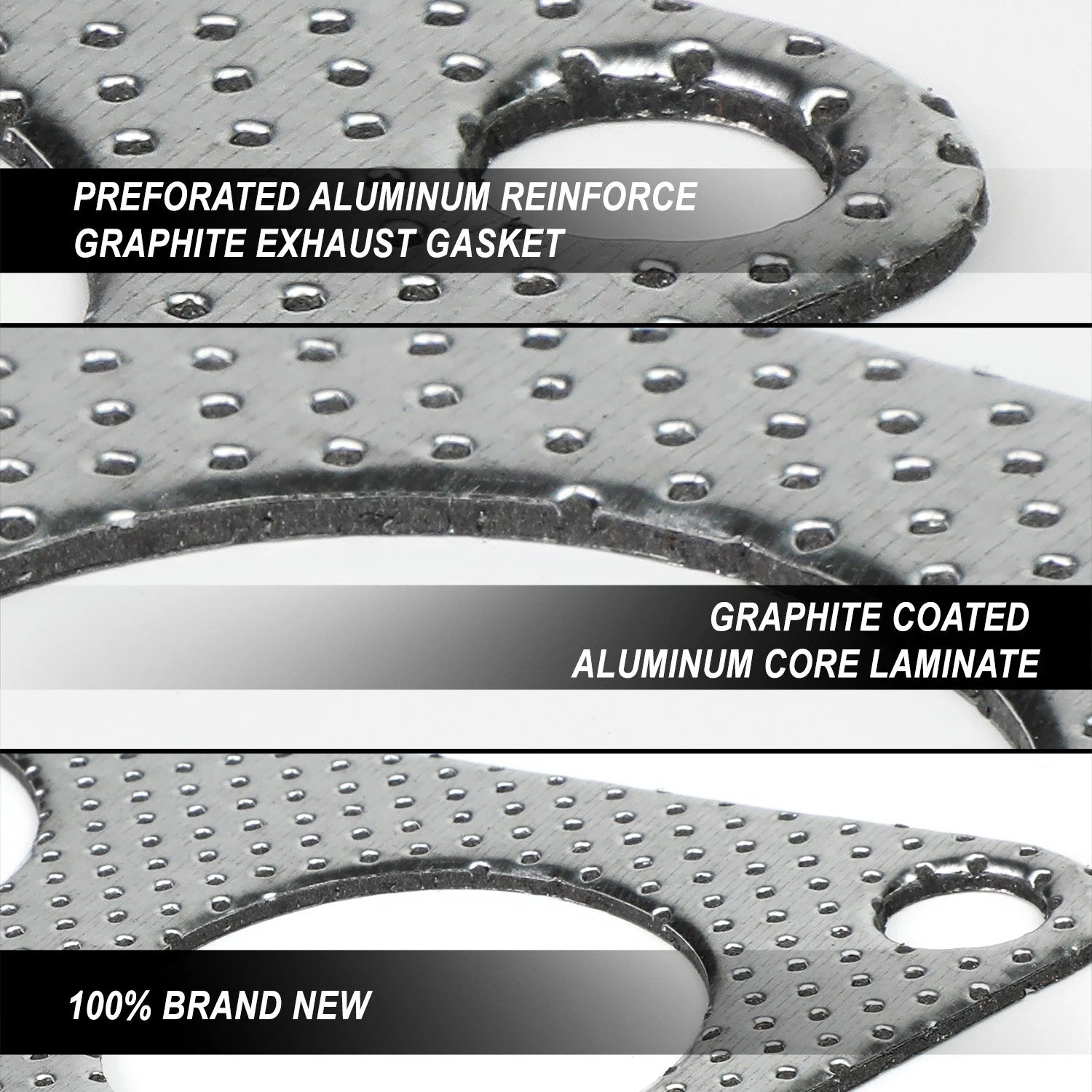 Exhaust Manifold Gasket for Mazda RX-8 (2004–2011) 2MM Steel