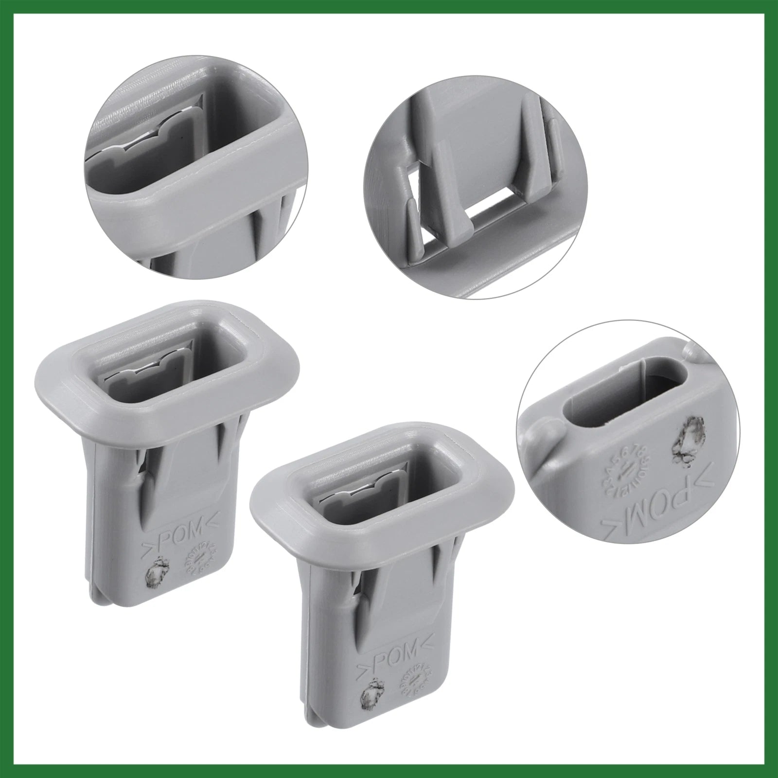 Set of 2 Rear Seat Cushion Pad Clips for Mercedes-Benz A220 (2019–2021)