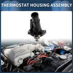 Engine Coolant Thermostat Housing Assembly for Mazda 3 S Hatchback (2007–2013)