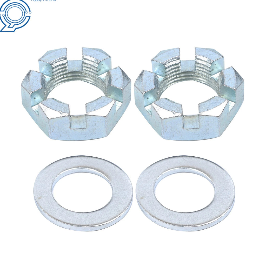 Set of 2 Spindle Trailer Bearing Kits for 2000 lb Trailer Hub (Year Unknown)