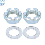 Set of 2 Spindle Trailer Bearing Kits for 2000 lb Trailer Hub (Year Unknown)