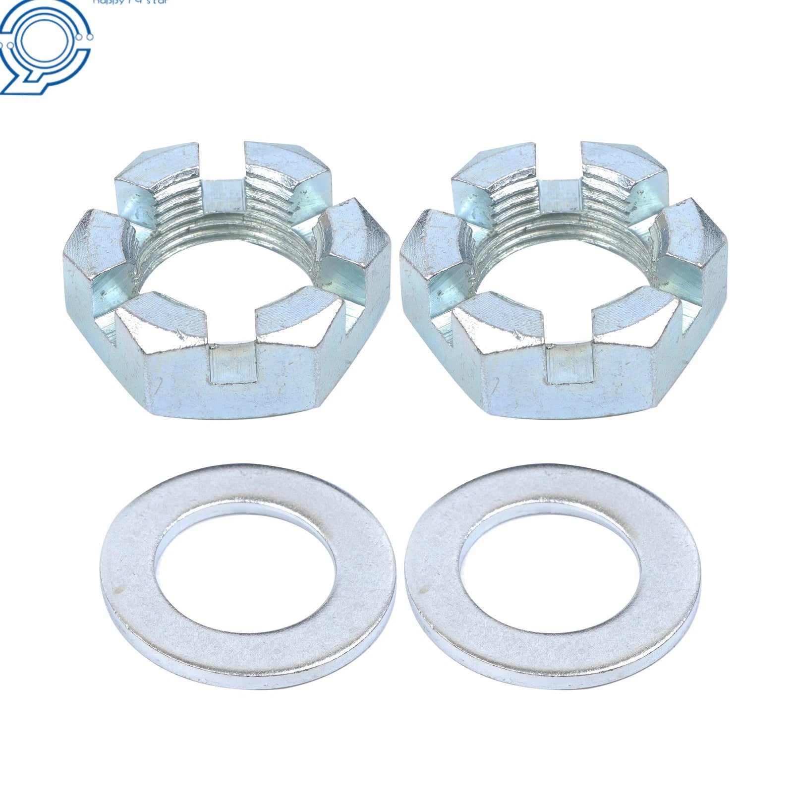 Set of 2 Spindle Trailer Bearing Kits for 2000 lb Trailer Hub (Year Unknown)