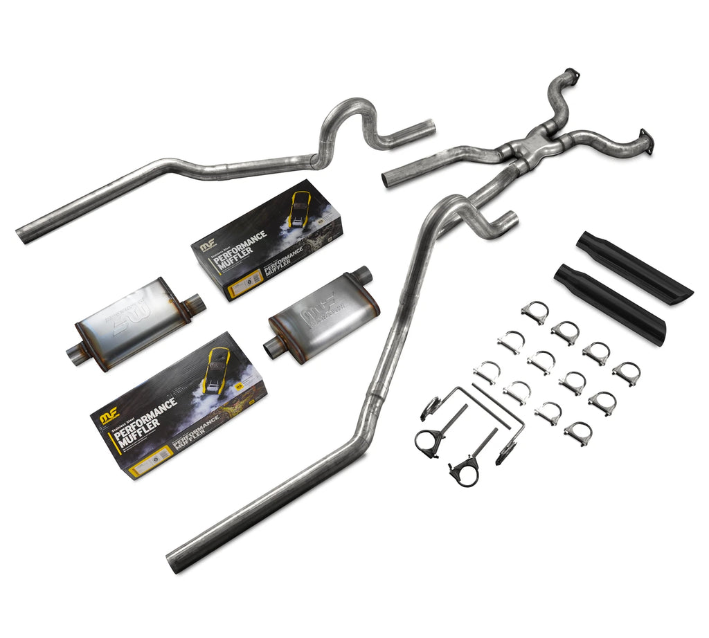 2.5" Dual Exhaust Mufflers for Ford Crown Victoria P71 (2004–2011) - Magnaflow