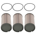 Set of 3 Fuel Filters for Cummins MX11 MX13 (2015–2017) PF46081 K371011