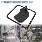 Set of 1 Transmission Filter Oil Pan Gasket Kit for Chevrolet Silverado (2007–2019)