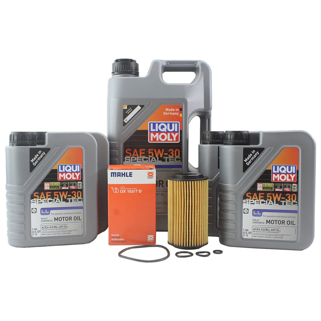 Liqui Moly Special Tec LL 5W-30 Oil Change Kit for Mercedes 2.6/3.2L (1996–2005)