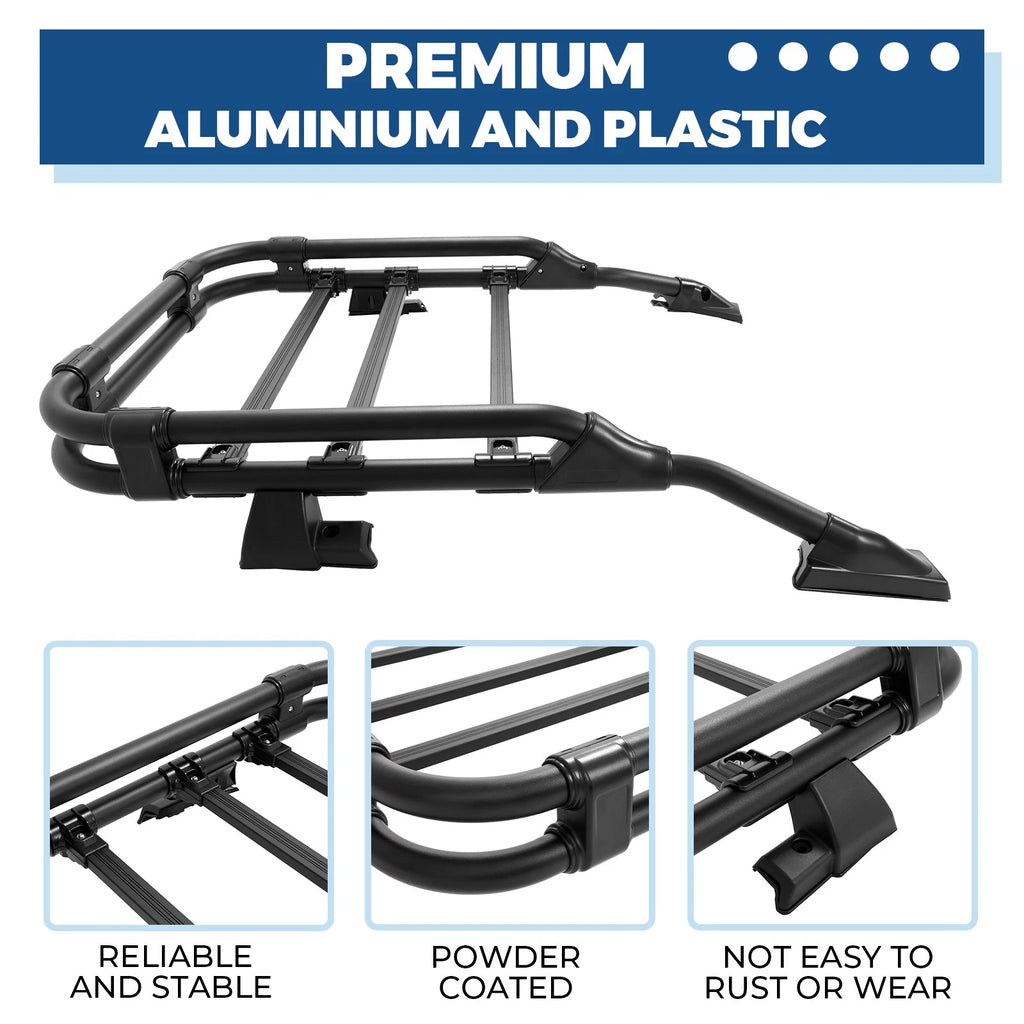 Roof Rack Basket for Toyota RAV4 (2019–2025) Rooftop Cargo Carrier