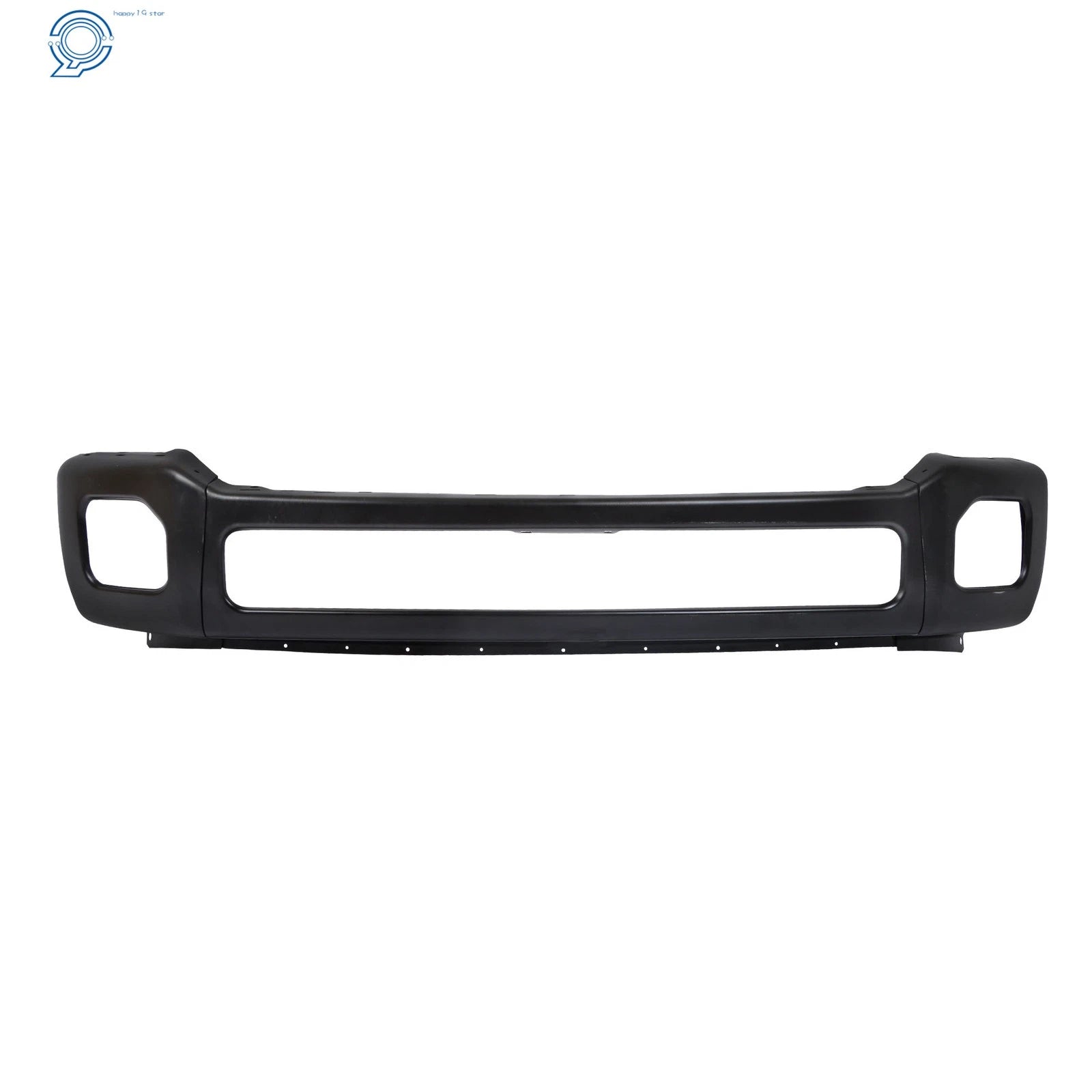 Steel Front Bumper for F-250 F-350 (2011–2016) Chrome/Black with Fog Hole
