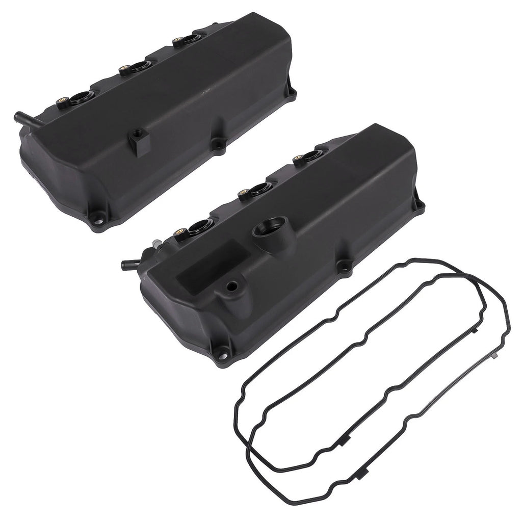 Set of 2 Engine Valve Covers w/ Gasket for Mitsubishi Outlander (2007–2009)