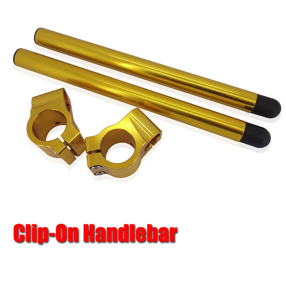 53mm CNC Racing Clipons for Universal 7/8'' Fork Tube (No Specific Year)