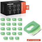 Quarter Belt & Wheel Opening Moulding Retainer Clips for GM Buick (2010–2017)